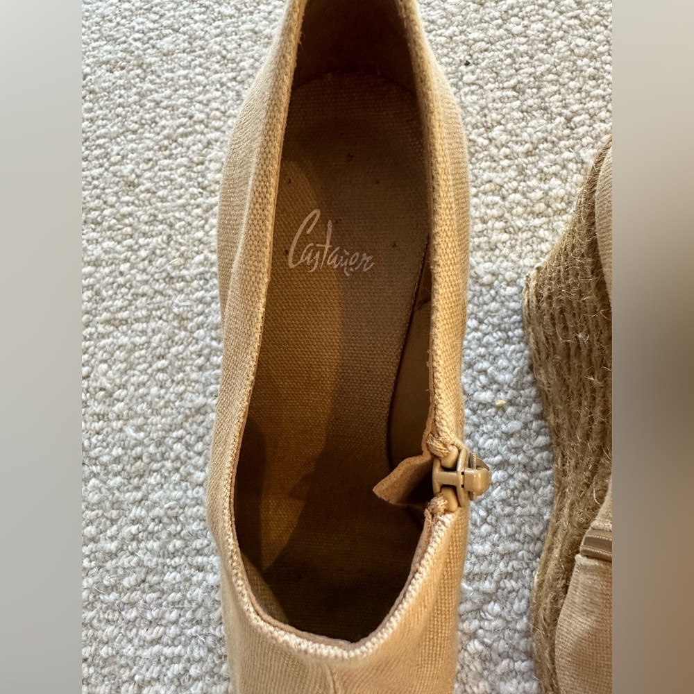 Castaner tan canvas espadrilles size EU 36 (US 5.5)